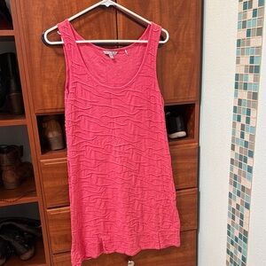 Toad & CO Pink Textured Sleeveless Dress